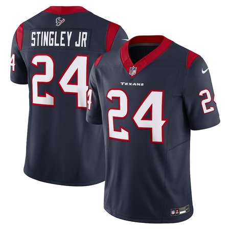 Men's Nike Derek Stingley Jr. Navy Houston Texans #24 Vapor F.U.S.E. Limited Jersey